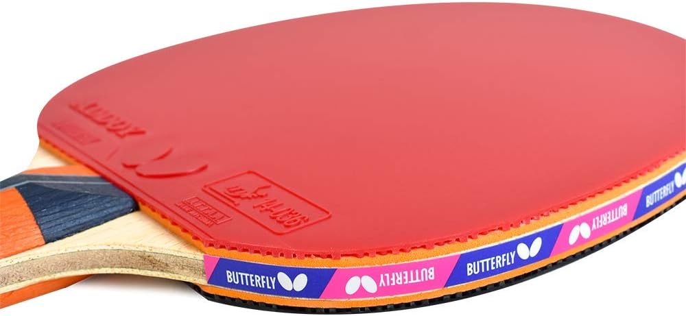 Butterfly Lin Yun-Ju Shakehand Ping Pong Paddle - Lightweight & Offers A High Degree of Control for Developing Table Tennis Players - Recommended