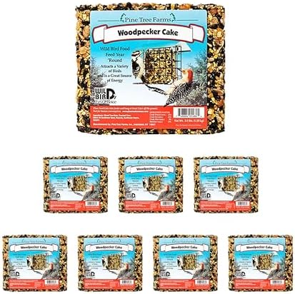 Pine Tree Farms Woodpecker Seed Cake, 2.5 lbs., Qty. 8