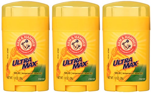 ARM & HAMMER ULTRAMAX Anti-Perspirant Deodorant Invisible Solid Unscented 2.60 oz (Pack of 2)