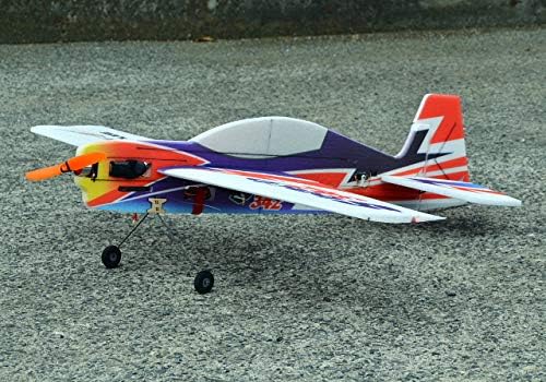 RC Foam Plane Sbach342 Aerobatic Flying Airplane, 39" Unassembled 3D EPP RC Airplane Kits to Build for Adults (KIT+Motor+ESC+Servo