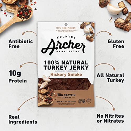 Archer Hickory Smoke Turkey Jerky, 2.5 OZ