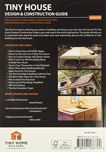 Tiny House Design & Construction Guide: Your Guide to Building a Mortgage Free, Environmentally Sustainable Home