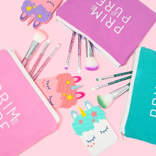 Prim and Pure Mineral Gift Set with Unicorn Mirror| Perfect for Play Dates & Birthday Parties | Kids Eyeshadow Makeup – Mineral | Organic &