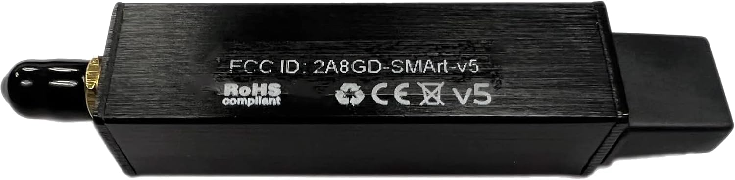 Nooelec NESDR Smart HF Bundle: 100kHz-1.7GHz Software Defined Radio Set for HF/UHF/VHF Including RTL-SDR, Assembled Ham It Up Upconverter, Balun