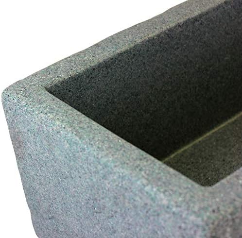 Emsco Group 30" Window Planter - Jade Green Granite