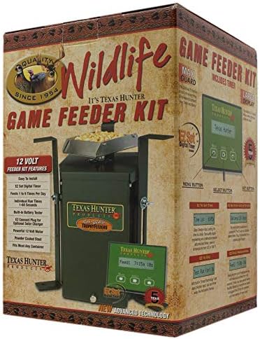 Texas Hunter 12-Volt Game Feeder Kit - Model TH70