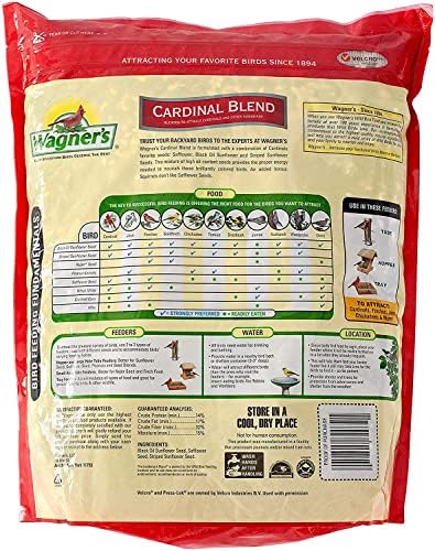 Wagner's 62032 Cardinal Blend Wild Bird Food, 6-Pound Bag