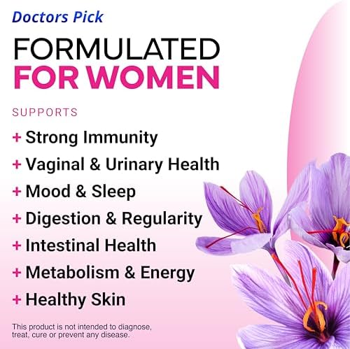 Fem Pro Probiotics for Women. 17 Clinically Effective Strains for Vaginal, Digestive & Immune Support, Urinary Tract Health