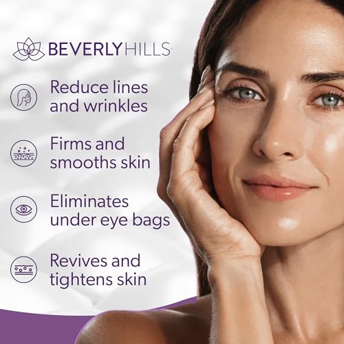 Beverly Hills V-Lift Instant Eye Lift and Eye Tuck Bee Venom Serum for Puffy Eyes, Dark Circles, Wrinkles
