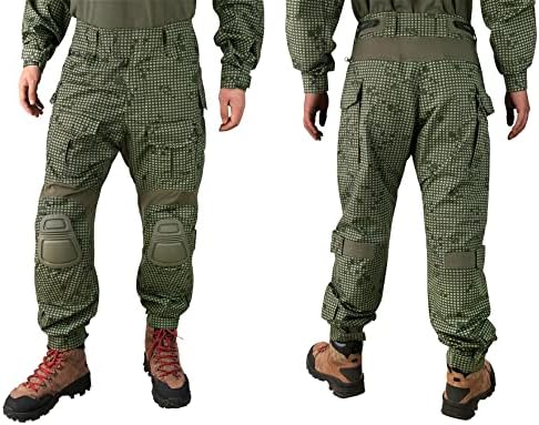 KRYDEX Tactical Men's G3 Combat Pants with Knee Pads