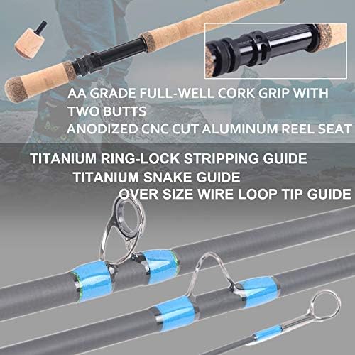 M MAXIMUMCATCH Maxcatch Two-Handed Switch Fly Rod Carbon 4-Piece Switch Rod Fly Fishing