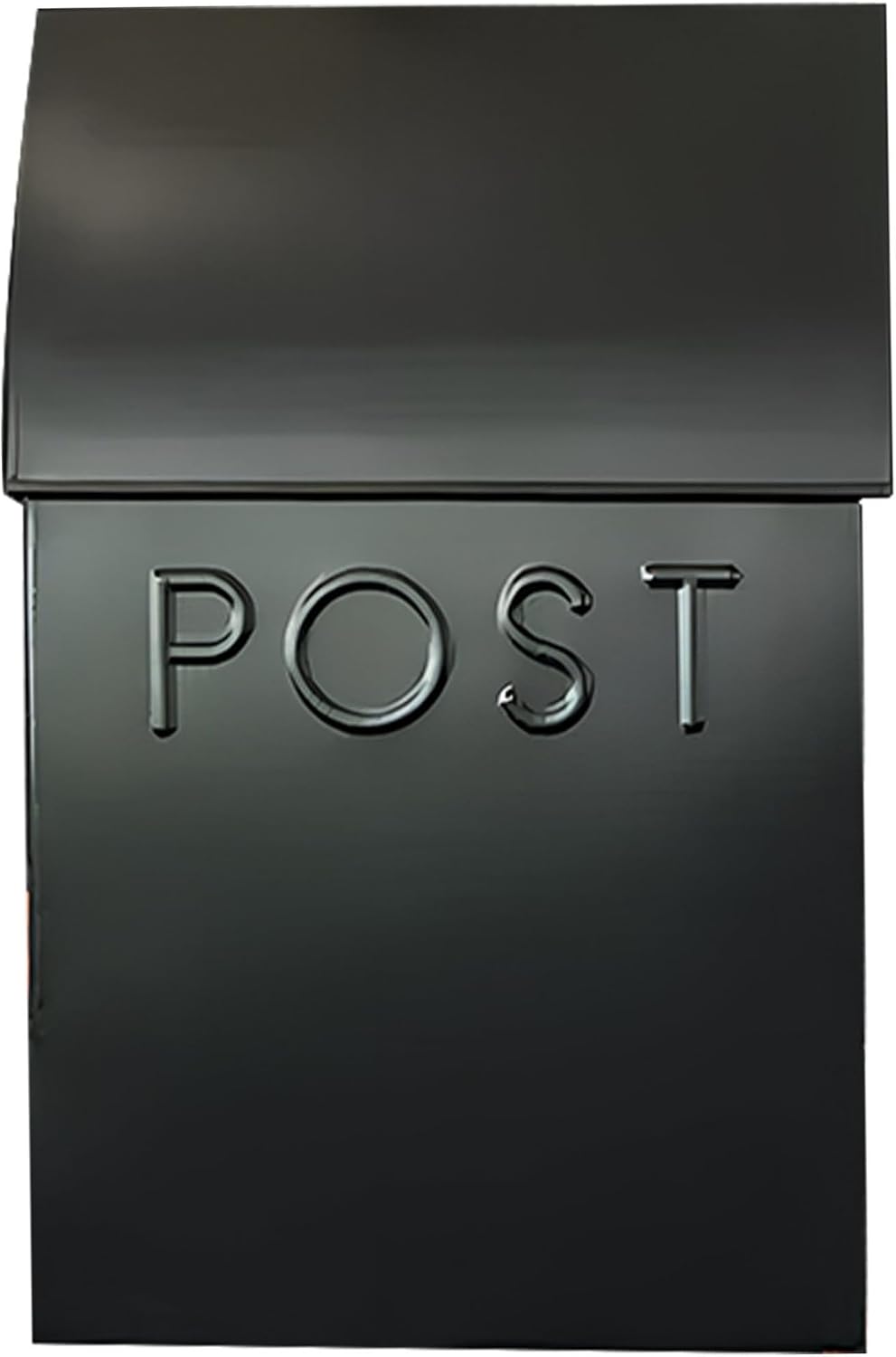 NACH Mailboxes for Outside Wall Mount, 15 x 10 x 4 inches, Red Wall Mounted Mailbox and Newspaper Holder, Waterproof Mailbox for Door - The Milano Mailbox