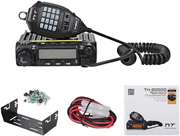 Tyt Th-9000d Vhf Mono Band Mobile Transceiver 65 Watt 200 Channel 8 Group Scrambler Car Truck Amateur Radio | 65 Watt 200 Channels 8 Group Scrambler