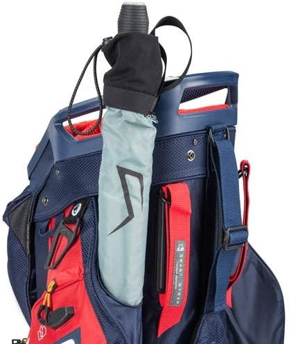 Sun Mountain Golf 2020 C-130 Cart Bag (Navy-White-RED, C-130 CHRG)