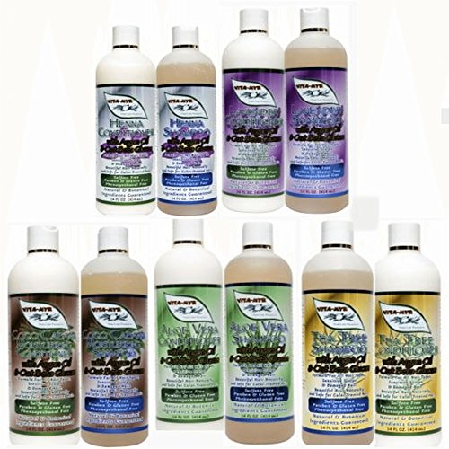 Vitamyr Henna Care Set 16 Oz Natural Shampoo & 16 Oz Natural Conditioner Vibrant Color Care & Nourishment for Gorgeous Tresses