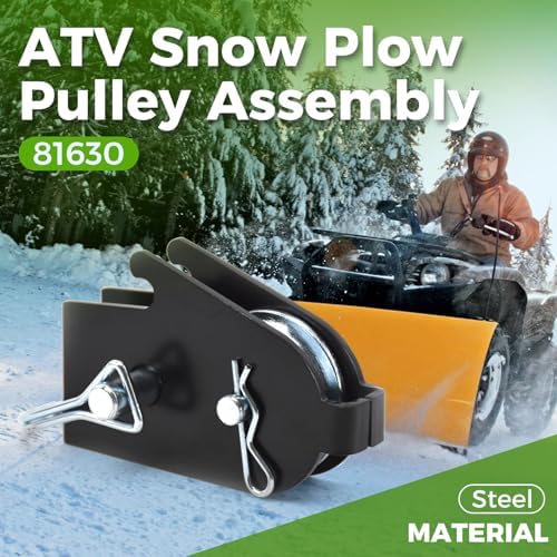 81630 Snow Plow Pulley Assembly for ProVantage WARN Heavy Duty ATV Pulley Upgrade Kit Compatible with ProVantage 78100 and 92100 Plow Base