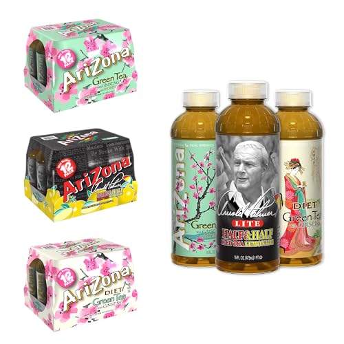 Arizona Green Tea with Ginseng and Honey - 16 Fl Oz (12 Pack)