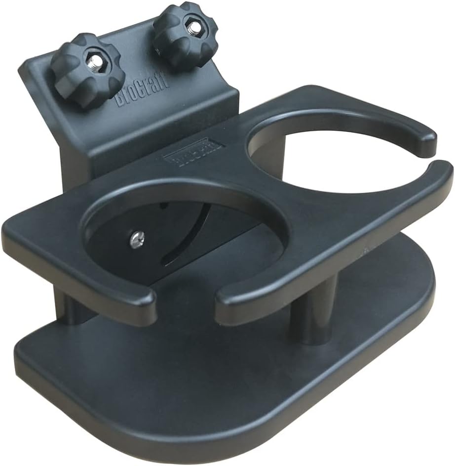 Brocraft Lund Boat Drink Holder/Lund Sport Track 45 Degree Cup Holder/Double Drink Holder for for 45 Degree Lund Sport Track /G3 Track/Ranger