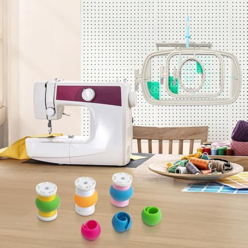 Sew Tech 3pcs Embroidery Hoops for Brother, 1x2.5 4x4 4x6.75in Frame Set
