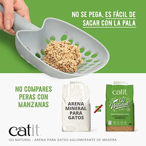 Catit Go Natural Wood Clumping Cat Litter 6.4 lb