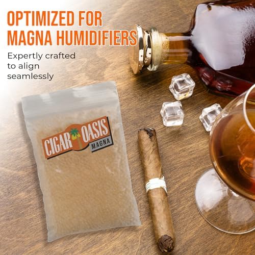 Cigar Oasis Magna Refill Water Beads - Optimal Humidor Solution for Stable Humidity, Compatible with Magna 3.0 and Older Models