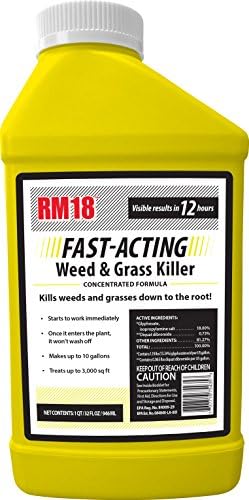 RM18 Fast-Acting Weed & Grass Killer Herbicide, 32-ounce