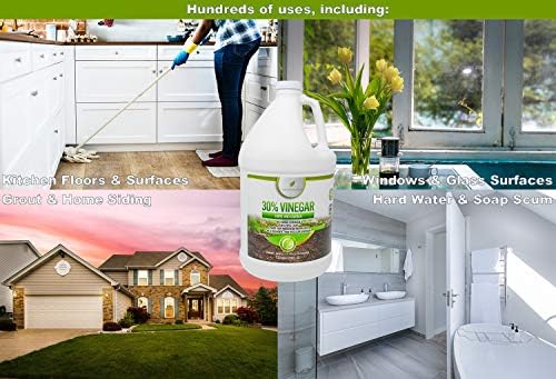 Natural Elements 30% Vinegar | (2) 1 Gallon Pack | Home and Garden Vinegar …