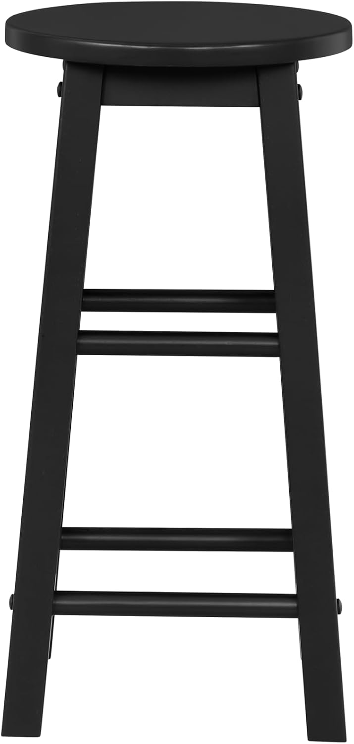Linon 29-Inch Barstool With Round Seat