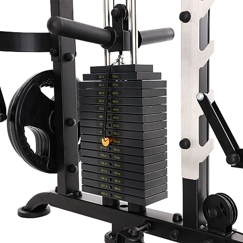 Altas Strength M810 Smith Machine Home Gym with Dual Weight Stacks