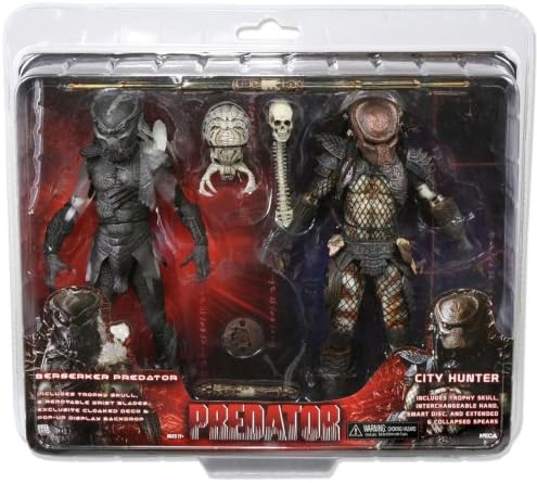 Alien VS. Predator NECA Exclusive Action Figure 2Pack Berserker Predator City Hunter