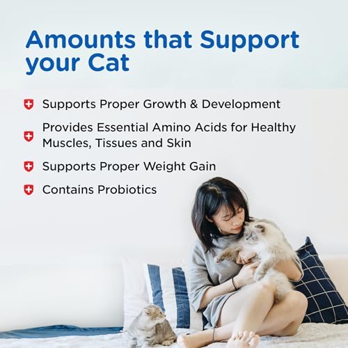 Nutri-Vet Kitten Milk Replacer, Milk Replacer for Kittens, 12oz | Kitten Formula, Powdered Milk, Nursing Support, Cat Care, Whelping Supplies