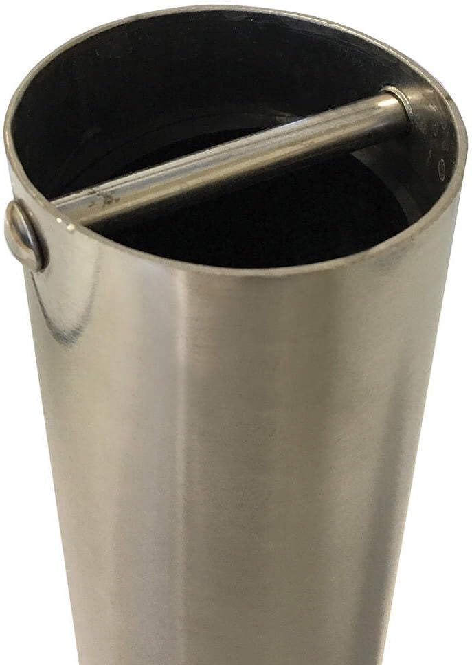 Tigress Economy Stainless Steel Gunnel Mount Rod Holder - 0° Angle, Durable and Corrosion-Resistant