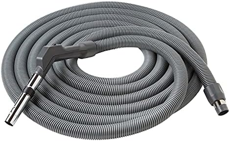 Broan-NuTone CH230L High Performance Wire-Reinforced Vinyl Central Vacuum Hose, 42' Long, Dark Gray