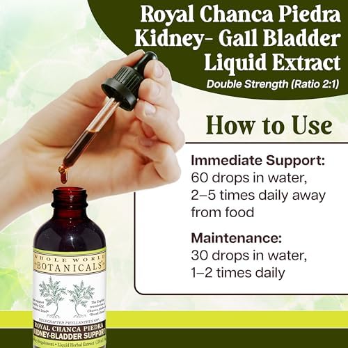 Whole World Botanicals Royal Chanca Piedra – Kidney & Bladder Support – Herbal Supplement – Liquid Extract 4 oz – Traditional Amazon Herb