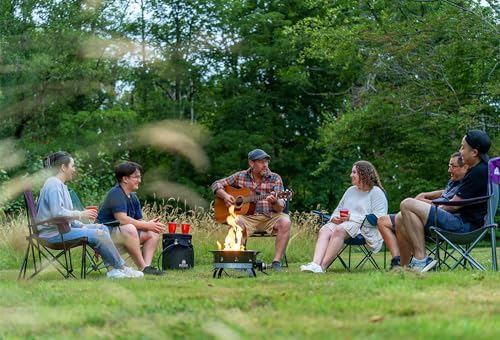 Outland Living Portable Propane Fire Pit, 19-inch, 58, 000 BTU Smokeless Gas Firebowl | Perfect for Camping, Patio, Backyard, Tailgating, Deck