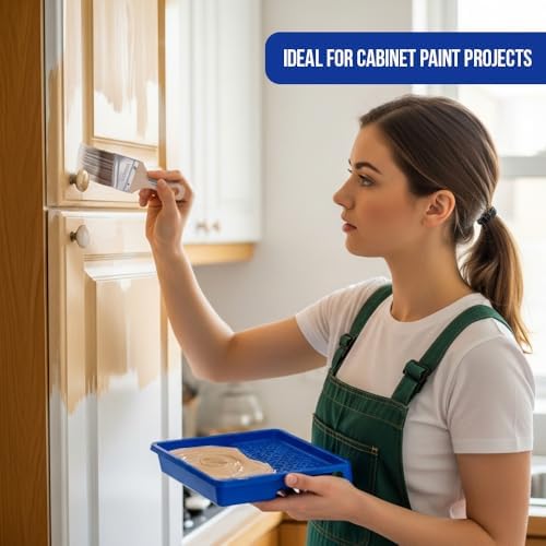 Pro Grade Paint Brushes, Paint Brush Set for Walls, Trim & Stain, 5-Piece | Interior & exterior | Cabinets, doors, furniture