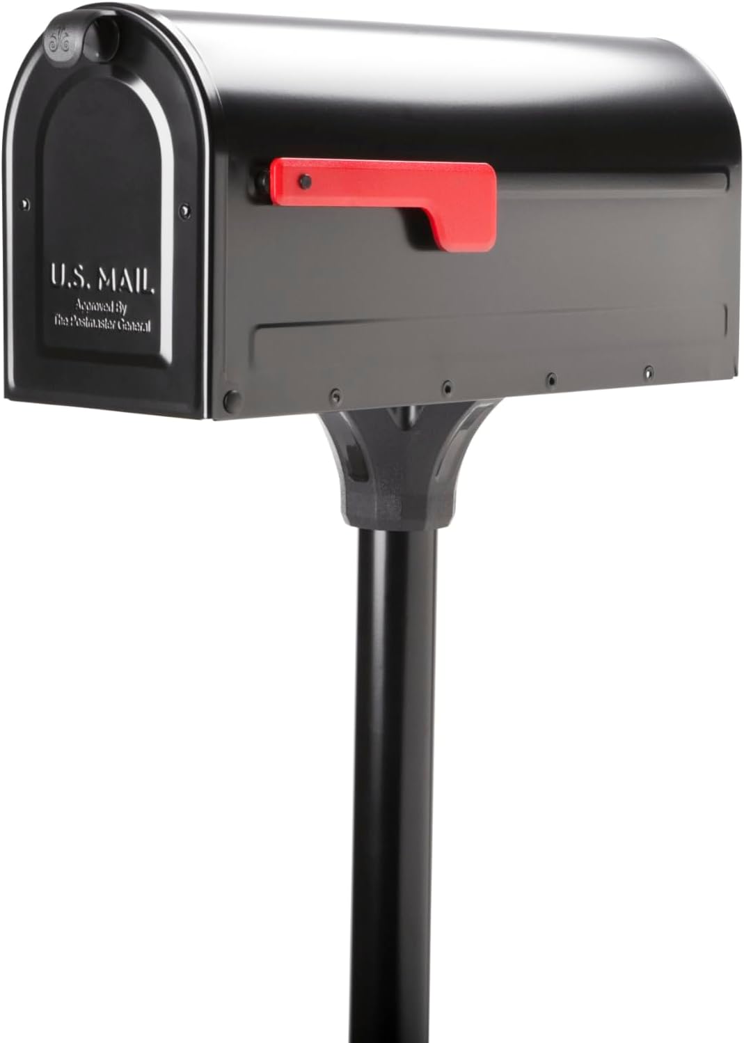 Architectural Mailboxes 7680B-10 MB1 Mount Mailbox and In-Ground Post Kit, Medium, Bl