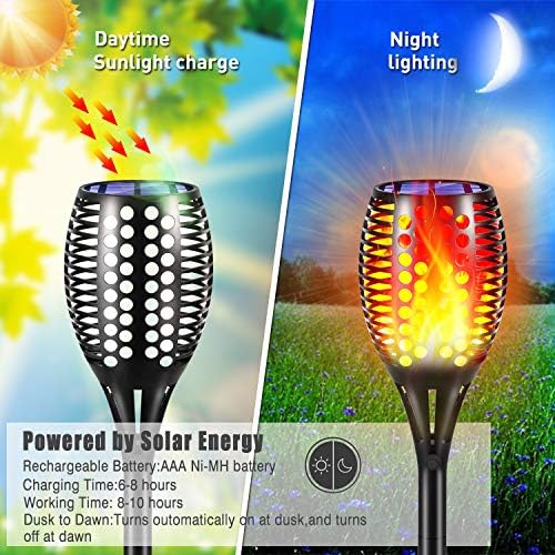 Upgraded Solar Torch Lights