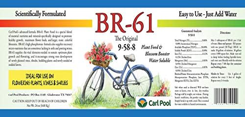 BR-61 Fertilizer 9-58-8 (24oz.)