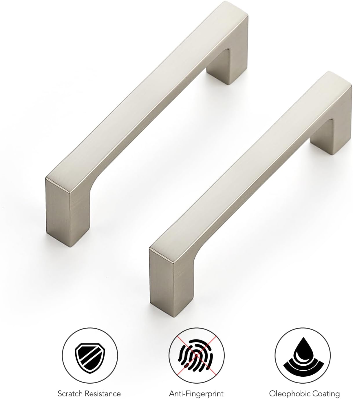Ravinte Matte Black Kitchen Cabinet Handles 3 Inch Pulls 10 Pack