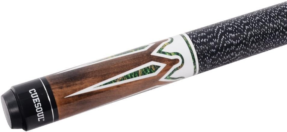 CUESOUL 58 Inch 19oz/20oz Maple Billiard Stick Pool Cue Set 11.5mm/13mm Tip[Weight Adjustable]