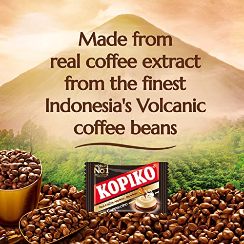 Kopiko Cappuccino Candy – Pocket Coffee Hard Candy (2-Pack 28.2oz) | Take-out pocket coffee for every occasion – made from Indonesia's finest