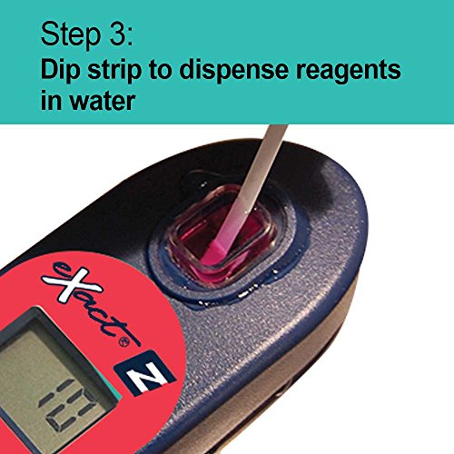 ITS 486201-KM Pool Exact EZ Photometer Master Pool Test Kit | 10 Parameters - F/C/T Chlorine, pH, Alkalinity, Calcium, Cyanuric, Copper, Salt