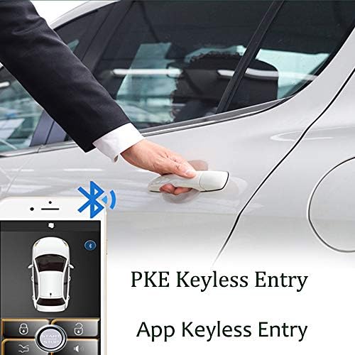 Universal Car Remote Engine Starter Push Engine Start for Car Keyless Entry Lock/Unlock Trunk Release Remote Key or Phone Control Gifts for Man