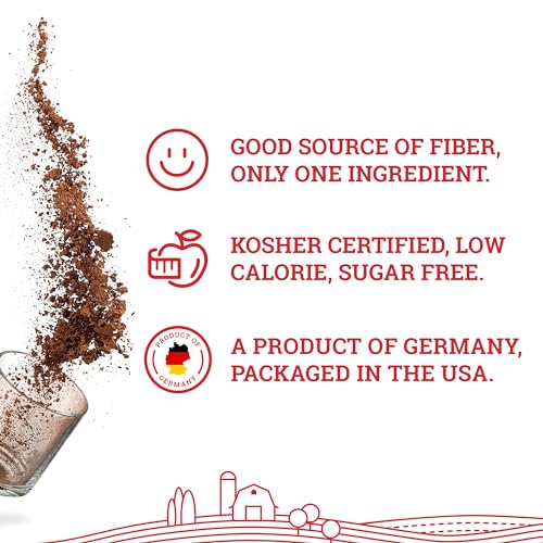 Hoosier Hill Farm Natural Cocoa Powder, Unsweetened, 1LB (Pack of 1)