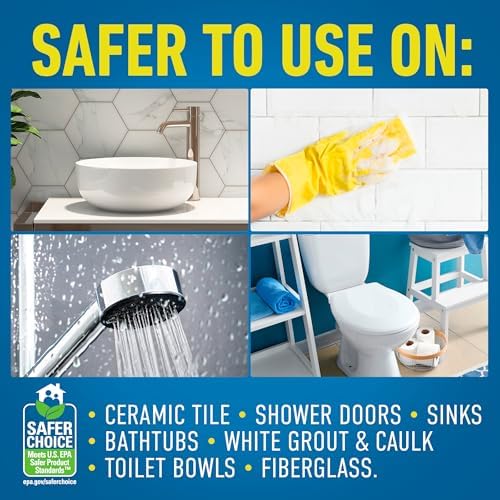 CLR Brilliant Foaming Action Bathroom Cleaner Spray 26 oz. Bottle 2 Pack