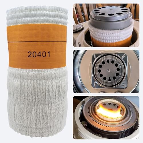 2-Pack 20401U Replacement Fiberglass Kerosene Heater Wick – 7" x 5.7" Pre-Cut, Fits American Wick AWHR-1100, DuraHeat DH1000, DynaGlo RMC-55R7
