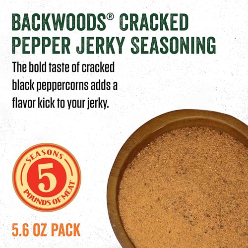 Backwoods Cracked Pepper Seasoning with Cure Packet