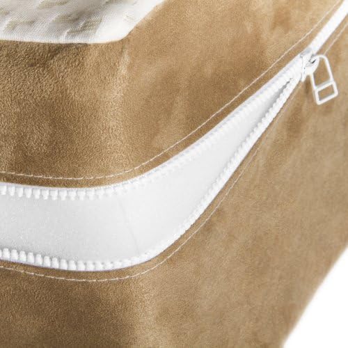 Avana Super Slant Full Length Bed Wedge Memory Foam Pillow with Cooling Tencel Cover, Half-Queen