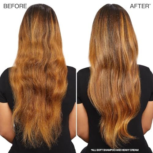 Redken All Soft Heavy Cream Mask Treatment- Moisturizing Deep Conditioner Treatment For Dry Hair, Softens and Smooths Hair, With Argan Oil